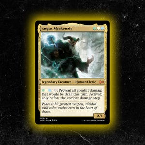 Angus Mackenzie - Tarjeta proxy personalizada de Magic: The Gathering: ¡de alta calidad, duradera y asequible!