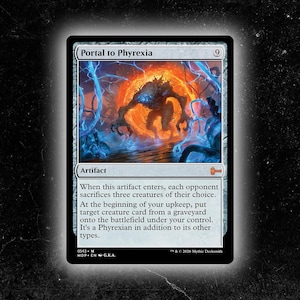 Mtg Proxy Portal to Phyrexia - Etsy Mtg Proxy Portal to Phyrexia - Etsy