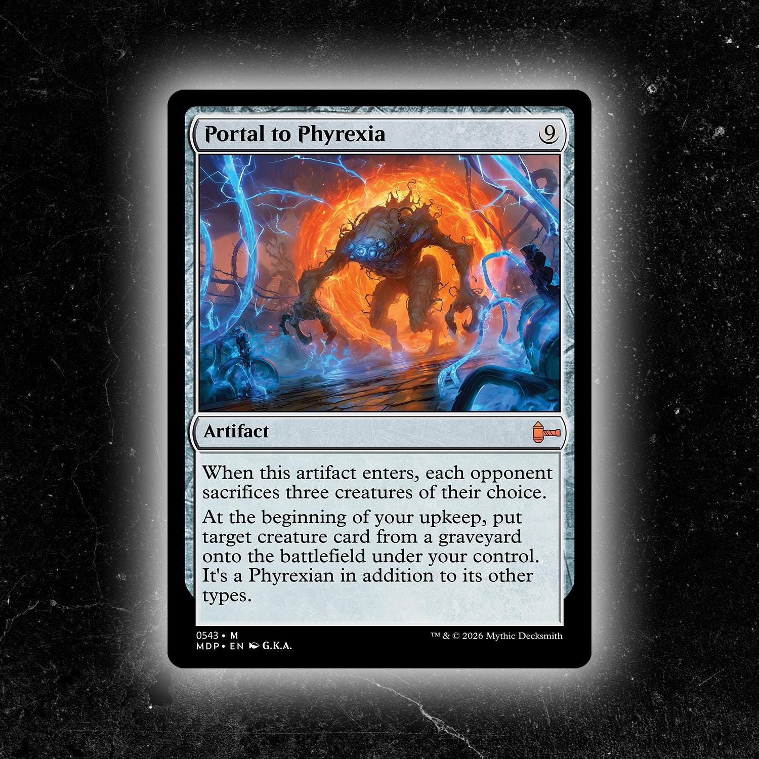 Phyrexia Mtg - Etsy