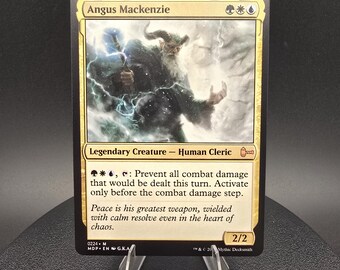 Angus Mackenzie - Custom Proxy Commander Card - Etsy