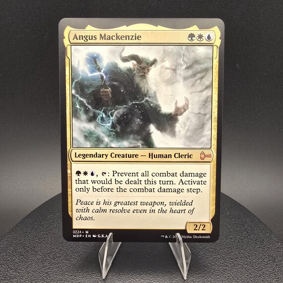 Angus Mackenzie Signed サインド 英語版 MTG MTG Magic Angus Mackenzie Signed x1 English Legends Bryon Wackwitz