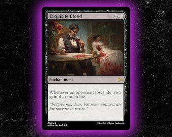 Exquisite Blood - Custom Proxy Commander Card