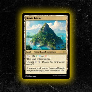 Ketria Triome - Custom Proxy MTG Card - High-Quality, Durable, and Affordable!