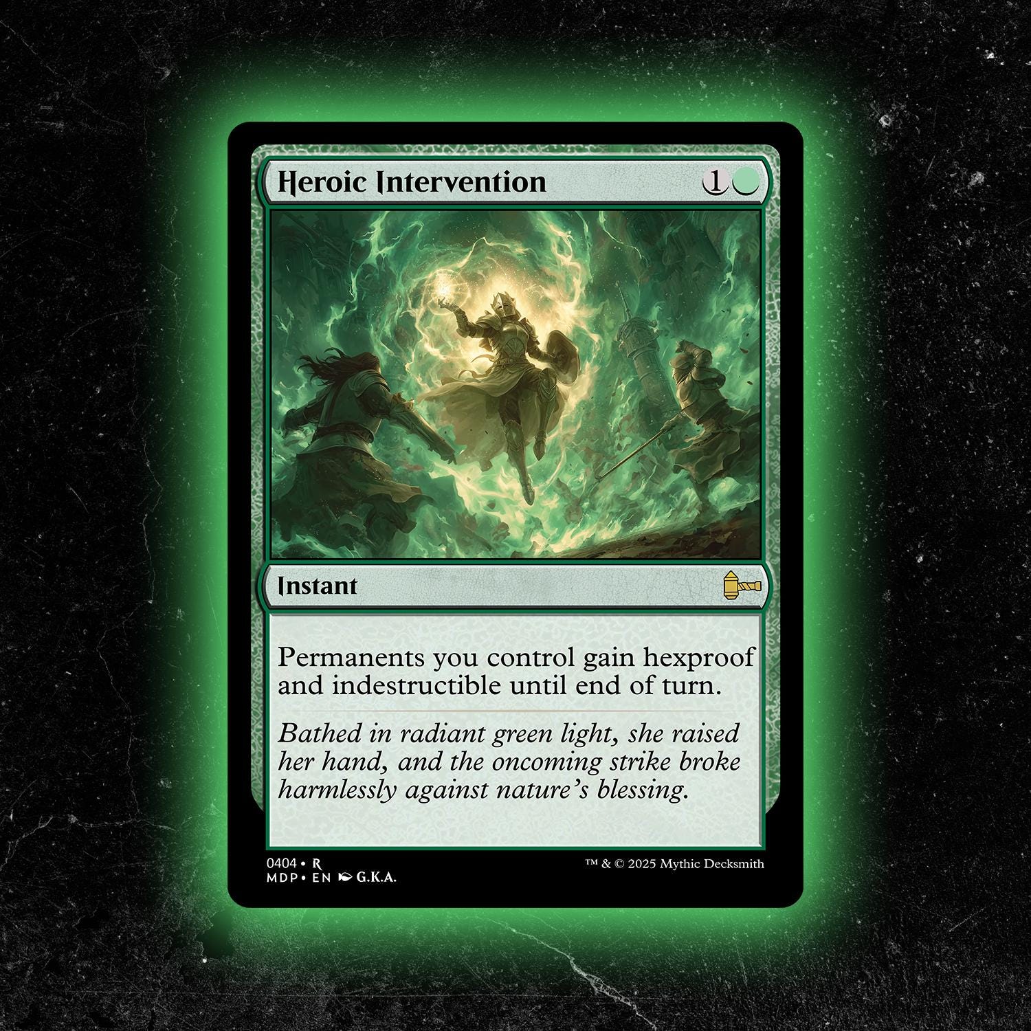 Mtg Heroic Intervention - Etsy