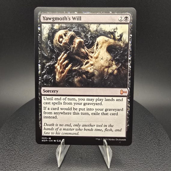 Yawgmoth's Will - Custom Proxy Commander Card - Etsy