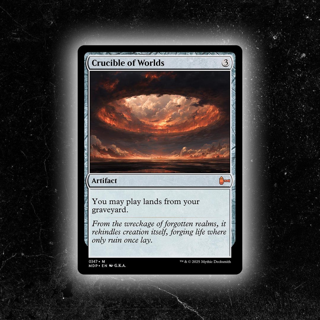 Crucible of Worlds 3コスト アーティファクト Crucible of Worlds | Double Masters 2022 | Star City Games