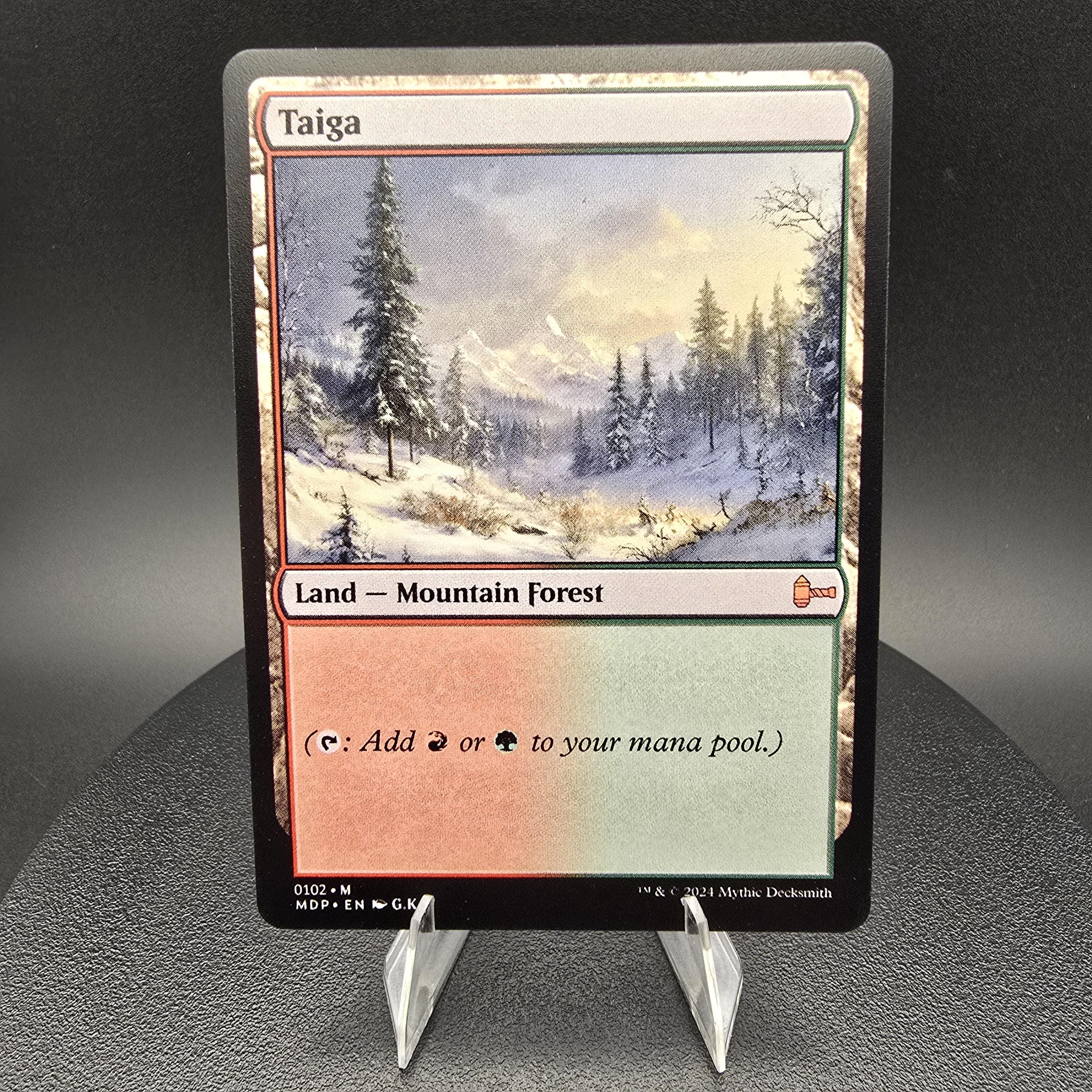 taiga mtg card Magic: the Gathering - Taiga