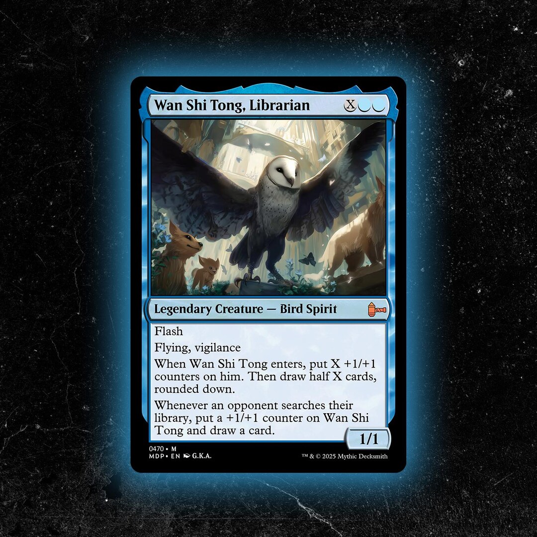 Wan Shi Tong, Librarian - Custom Proxy Commander Card - Etsy