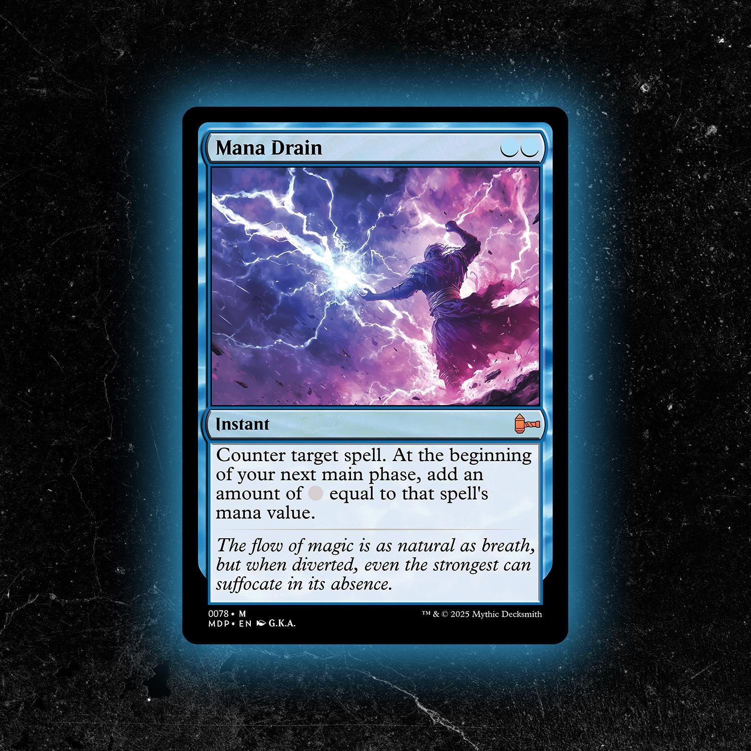 Mana Drain - Custom Proxy Commander Card - Etsy Canada