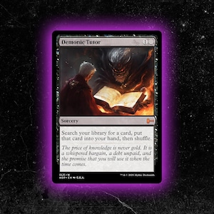 Demonic Tutor - Custom Proxy Magic: The Gathering Card - High-Quality, Durable, and Affordable!