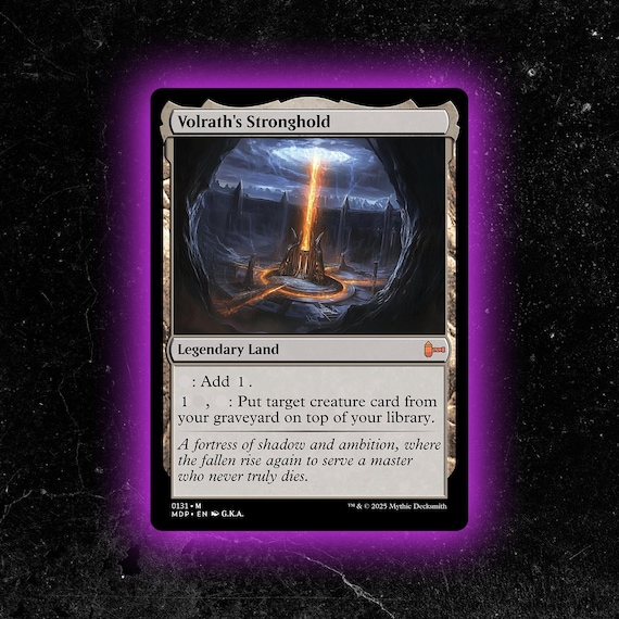 Volrath's Stronghold - Custom Proxy Commander Card - Etsy Israel