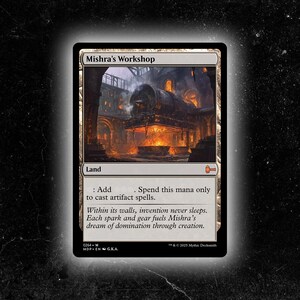 Mishra's Workshop - Custom Proxy Magic: The Gathering Card - Hoogwaardig, duurzaam en betaalbaar!