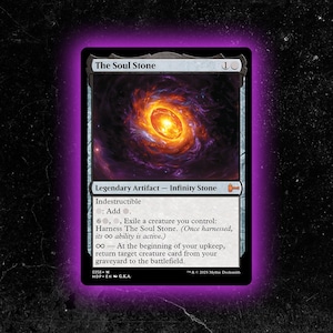 The Soul Stone - Custom Proxy MTG Card - High-Quality, Durable, and Affordable!