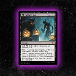 All Hallow's Eve - Custom Proxy Magic: The Gathering Card - Hoogwaardig, duurzaam en betaalbaar!