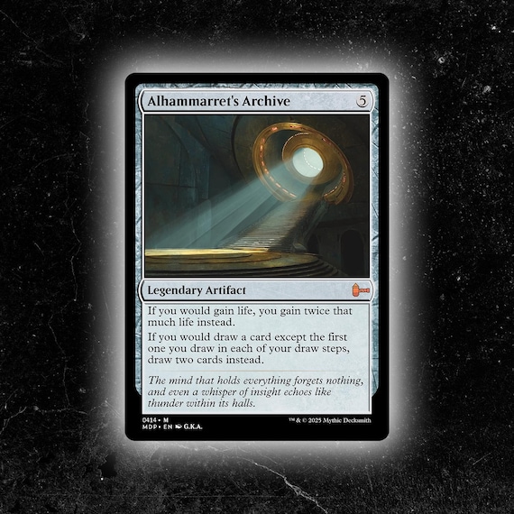 Alhammarret's Archive - Custom Proxy Commander Card - Etsy