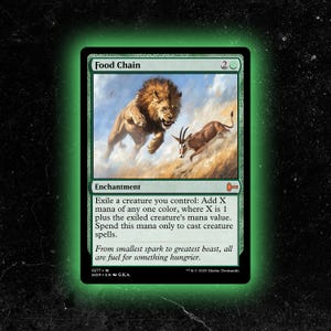 Voedselketen - Custom Proxy Magic: The Gathering Card - Hoogwaardig, duurzaam en betaalbaar!