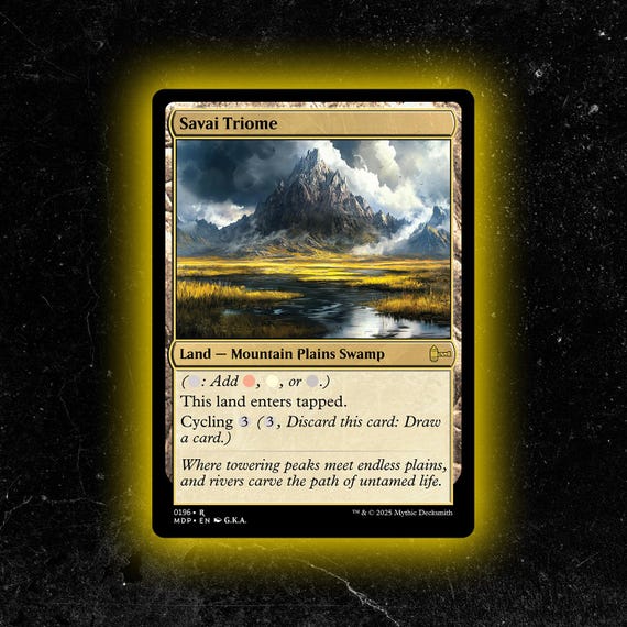 Savai Triome - Custom Proxy Commander Card - Etsy