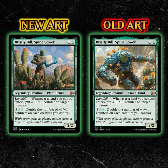 Bristly Bill, Spine Sower - Custom Proxy Commander Card - Etsy Bristly Bill, Spine Sower - Custom Proxy Commander Card - Etsy