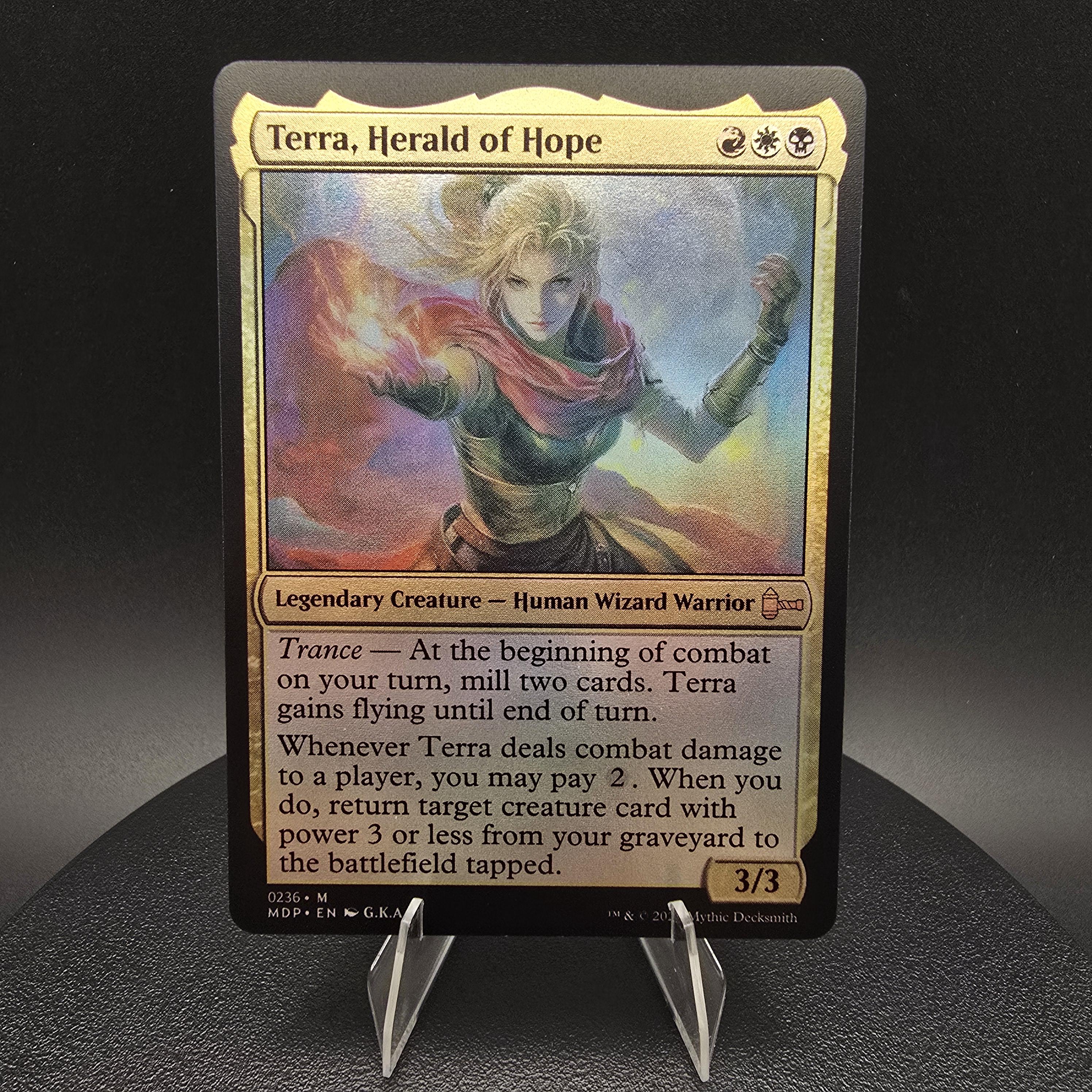 Terra, Herald of Hope - Custom Proxy Commander Card - Etsy Canada