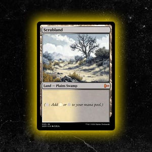 Scrubland - Proxy MTG Karte - Hochwertig, langlebig und erschwinglich!