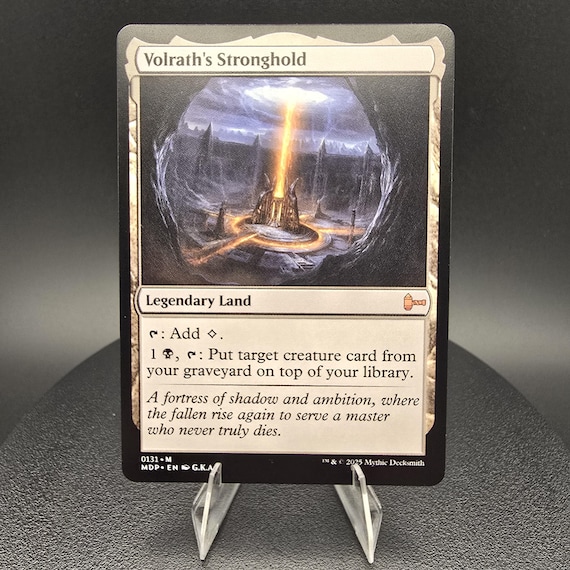 Volrath's Stronghold - Custom Proxy Commander Card - Etsy Israel