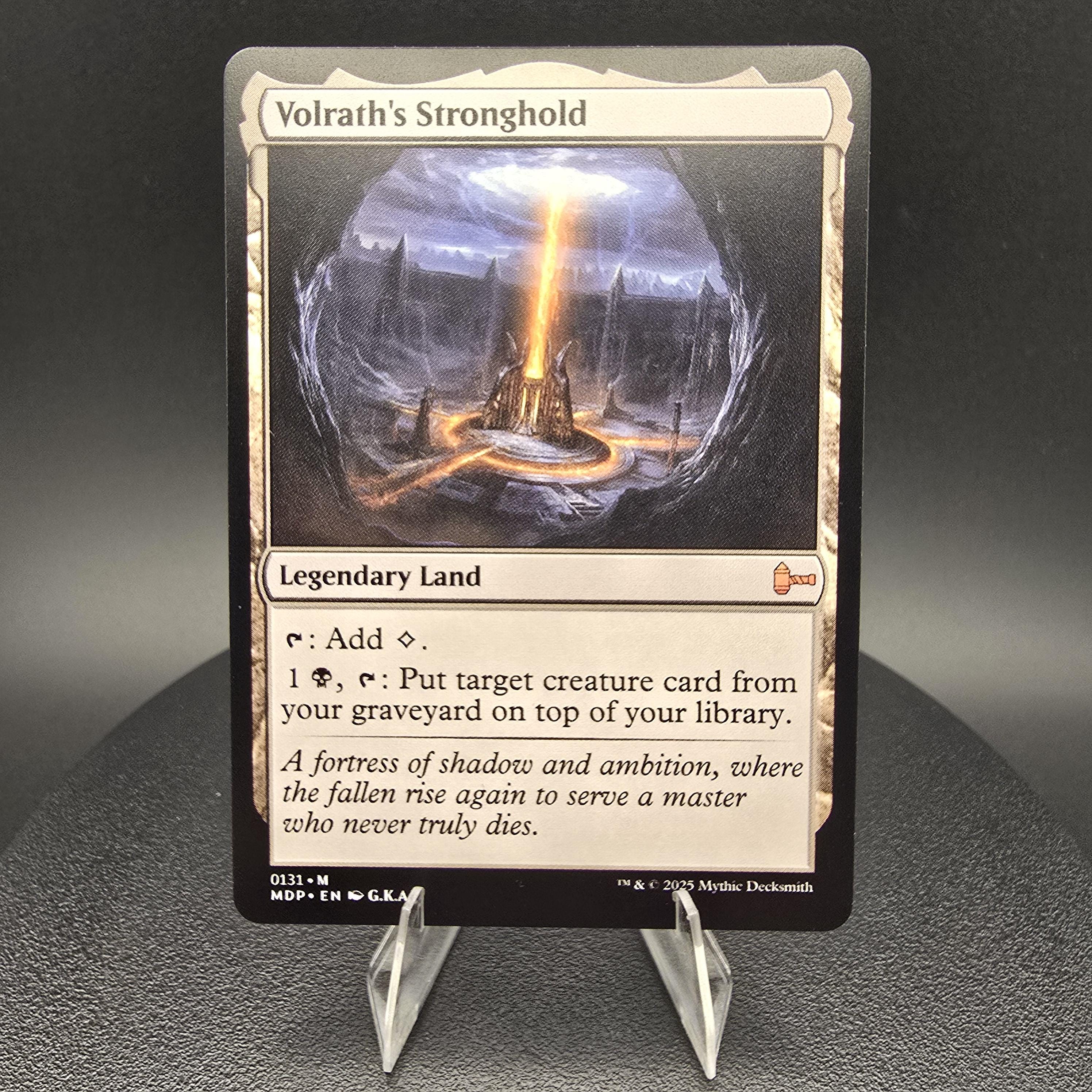 MTGヴォルラスの要塞/Volrath's Stronghold英語版2枚セット ヴォルラスの要塞/Volrath's Stronghold》(Brian Selden 1998 ) ※Not