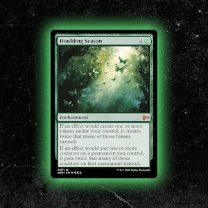 Doubling Season - Custom Proxy MTG Card - High-Quality, Durable, and Affordable!