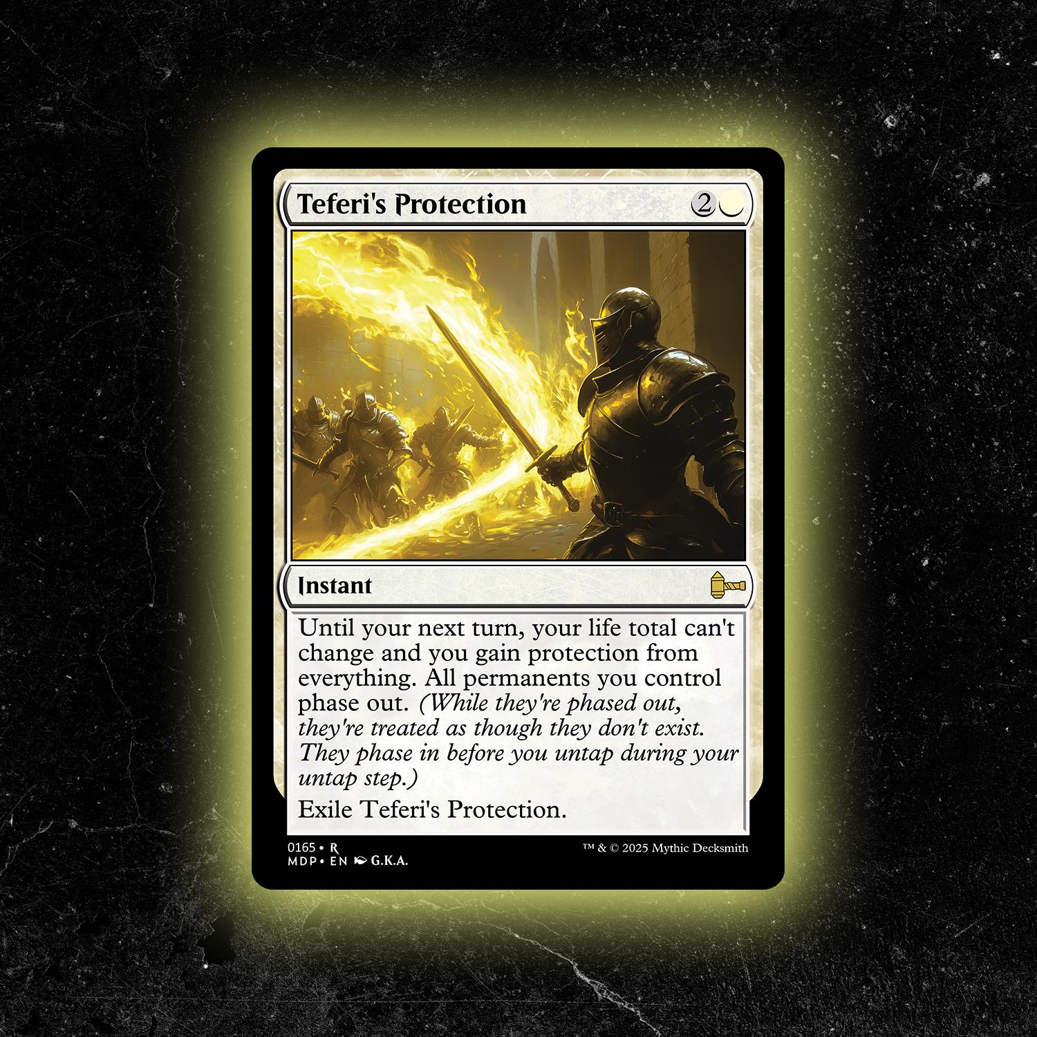 Teferi's Protection - Custom Proxy Commander Card - Etsy Teferi's Protection - Custom Proxy Commander Card - Etsy