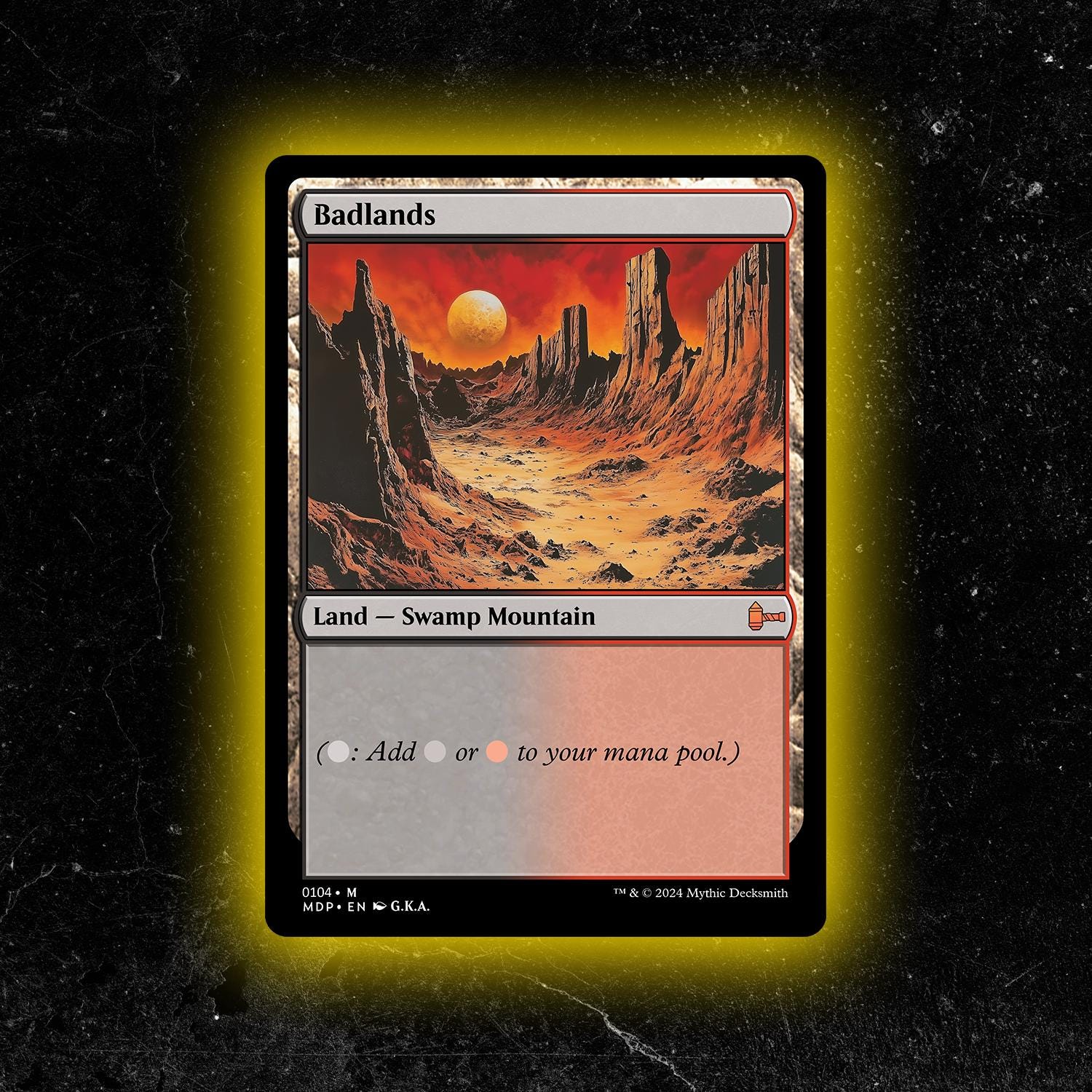 MTG badlands その2 Badlands Revised Edition Regular for sale online | eBay
