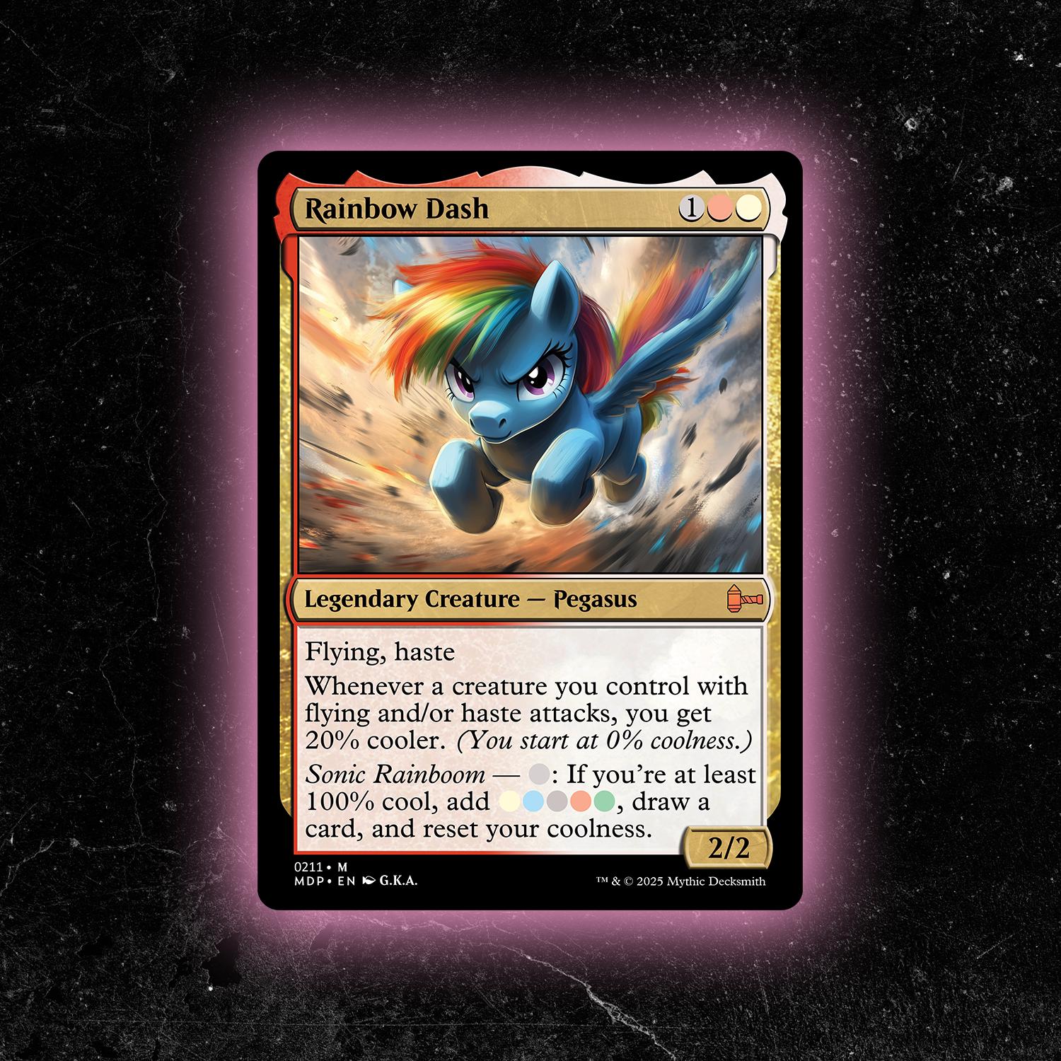 rainbow dash mtg card Squaroes are made from 78% renewable raw materials. rainbow dash mtg card Rainbow