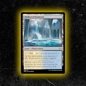 Fuente Santificada - Tarjeta proxy personalizada de Magic: The Gathering: ¡de alta calidad, duradera y asequible!