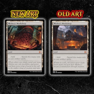 Taller de Mishra - Tarjeta de comandante proxy personalizada