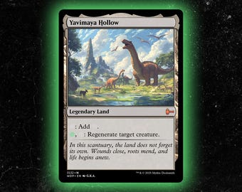 Yavimaya Hollow - Custom Proxy Commander Card - Etsy