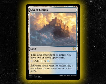 Sea of Clouds - Custom Proxy Commander Card