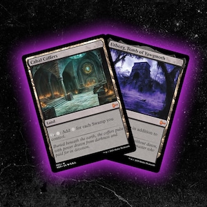Cabal Coffers + Urborg, Tomb of Yawgmoth Combo - Carta proxy personalizada de Magic: The Gathering: ¡de alta calidad, duradera y asequible!