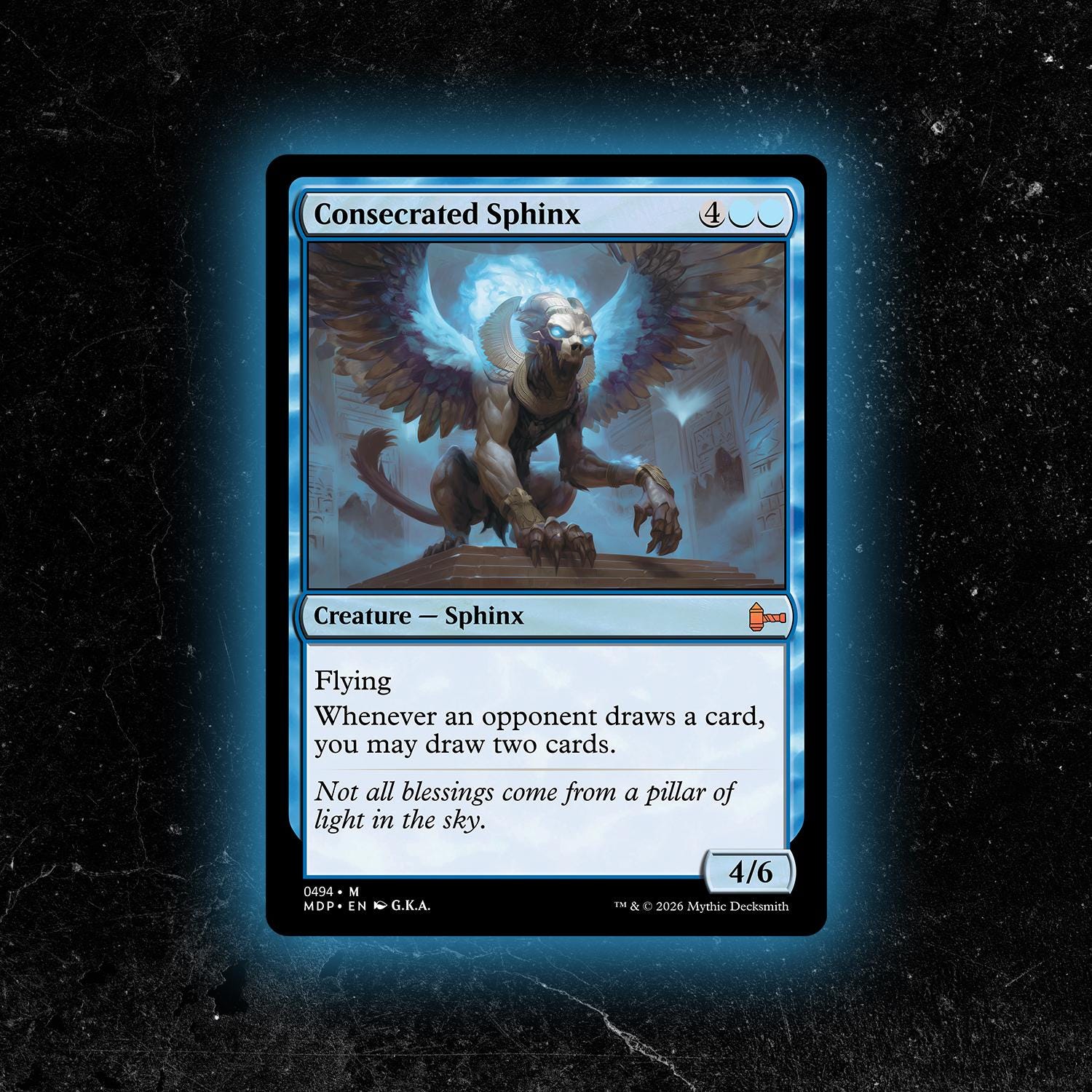 Consecrated Sphinx - Custom Proxy Commander Card - Etsy Consecrated Sphinx - Custom Proxy Commander Card - Etsy