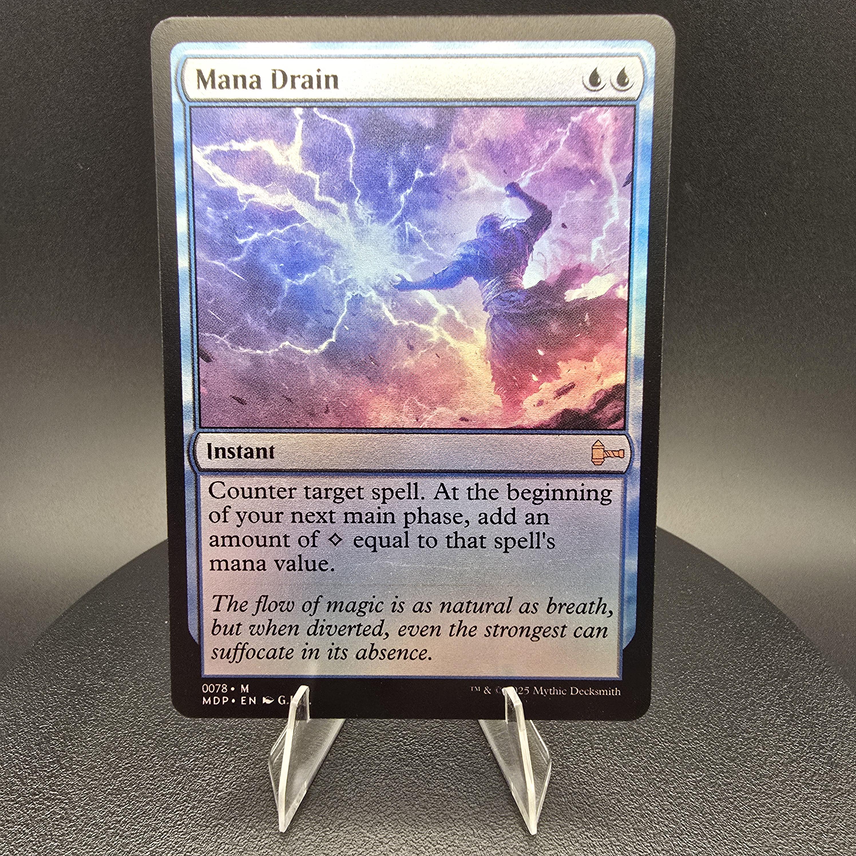 Mana Drain - Custom Proxy Commander Card - Etsy Canada