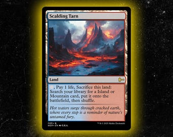Scalding Tarn - Custom Proxy Commander Card