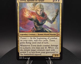 Terra, Herald of Hope - Custom Proxy Commander Card - Etsy