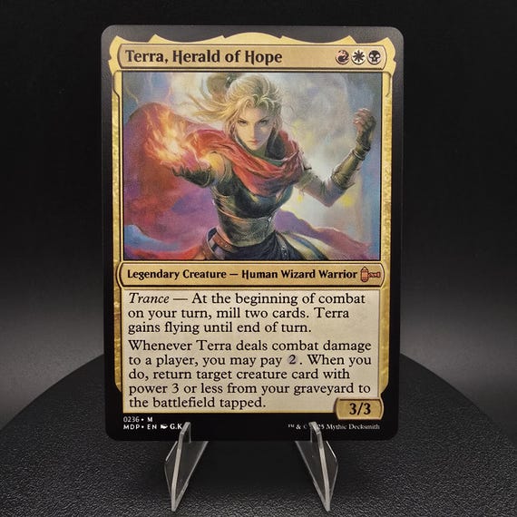 Terra, Herald of Hope - Custom Proxy Commander Card - Etsy