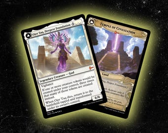 Ojer Taq, Fundación Profunda / Templo de la Civilización - Tarjeta de Comandante Proxy Personalizada