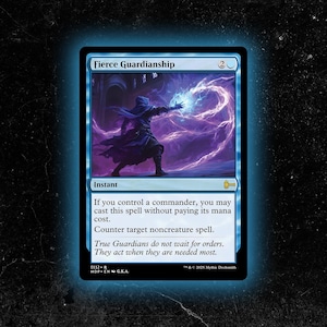 Fierce Guardianship - Custom Proxy MTG Card - High-Quality, Durable, and Affordable!