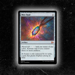 Mox Opal - Tarjeta proxy personalizada de Magic: The Gathering: ¡de alta calidad, duradera y asequible!