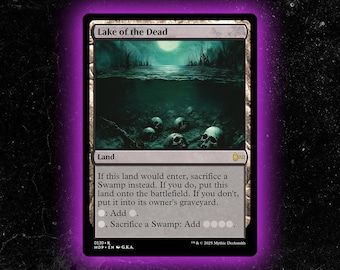 MTG - Magic the Gathering - Alliances - Lake of the Dead - Lightly