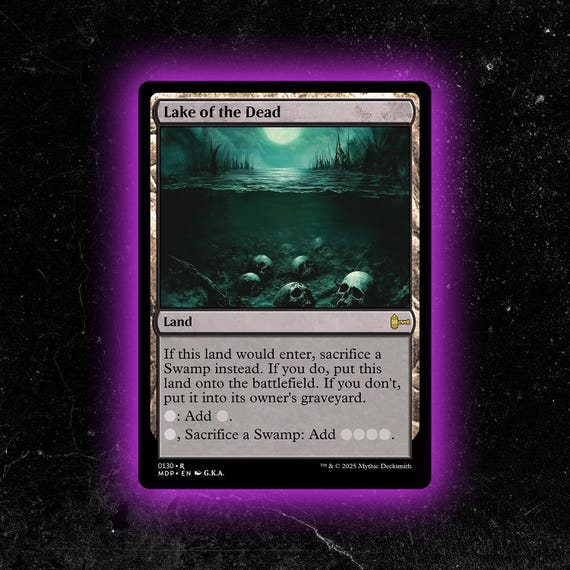 Lake of the Dead - Custom Proxy Commander Card - Etsy