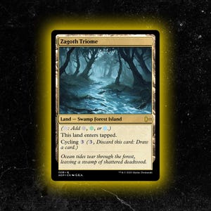 Zagoth Triome - Custom Proxy MTG Card - High-Quality, Durable, and Affordable!