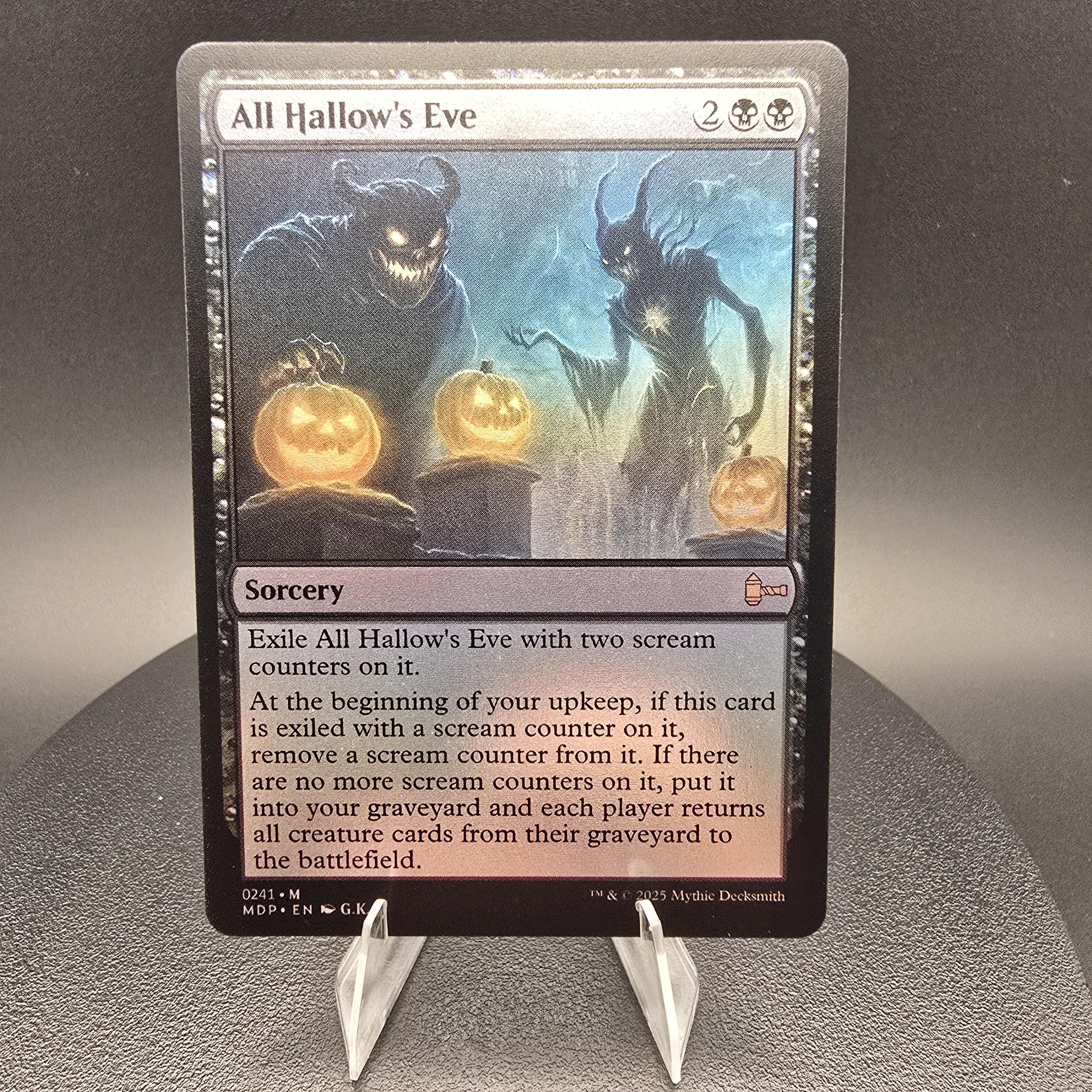 All Hallow's Eve - Custom Proxy Commander Card - Etsy