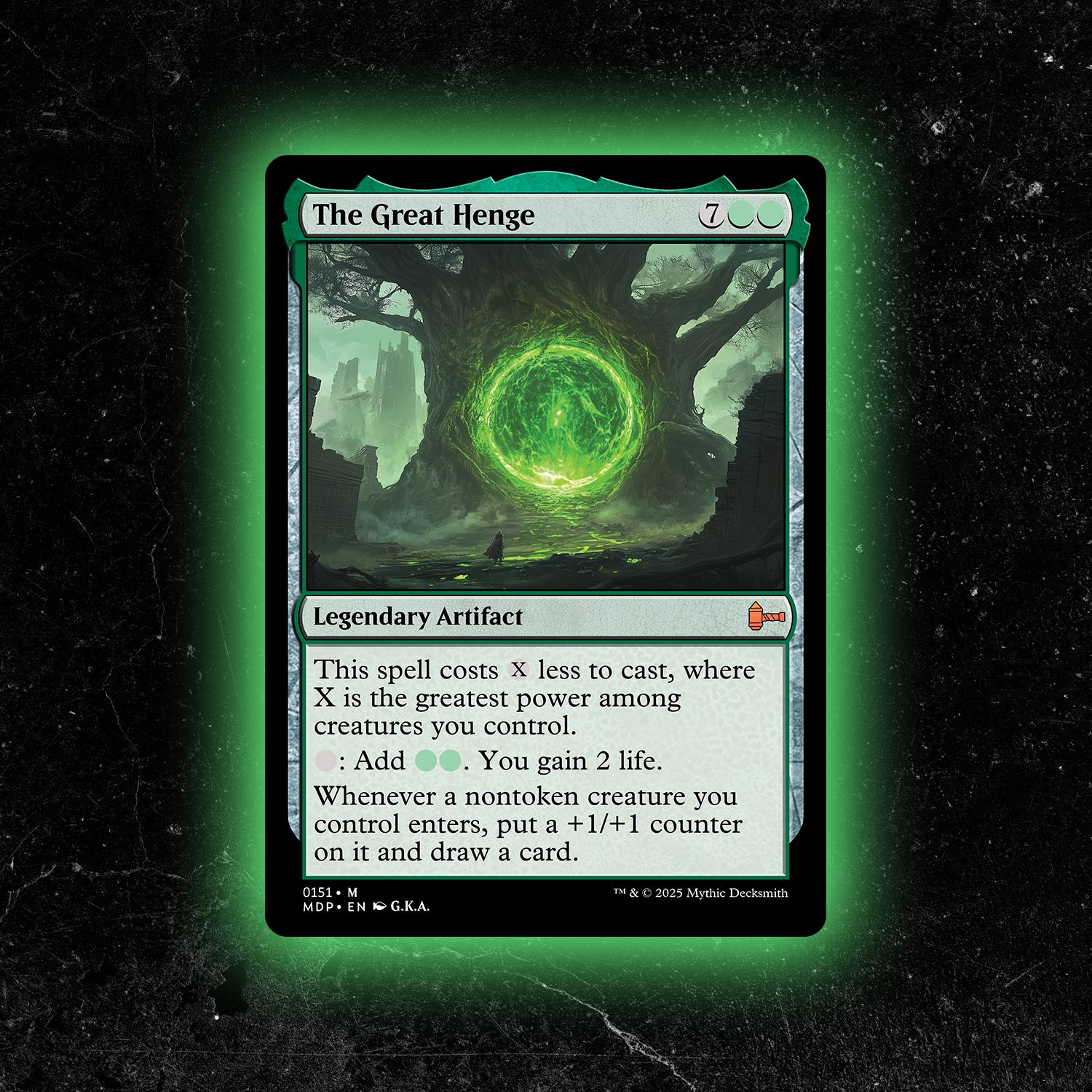 The Great Henge - Custom Proxy Commander Card - Etsy Canada