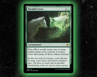 Parallel Lives - Custom Proxy Commander Card