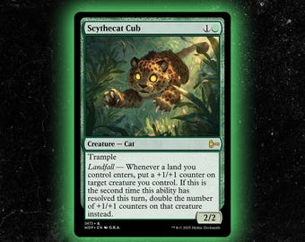 Scythecat Cub Custom Made Game Card Proxy - Etsy